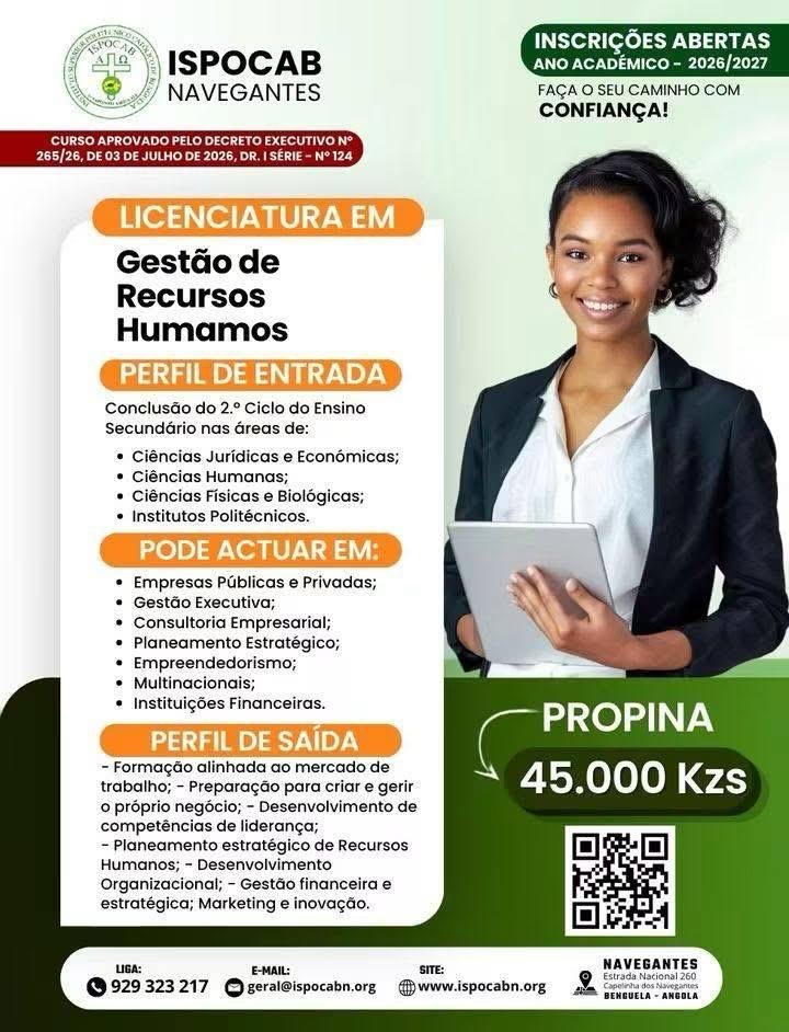 Licenciatura em Gestão de Recursos Humanos